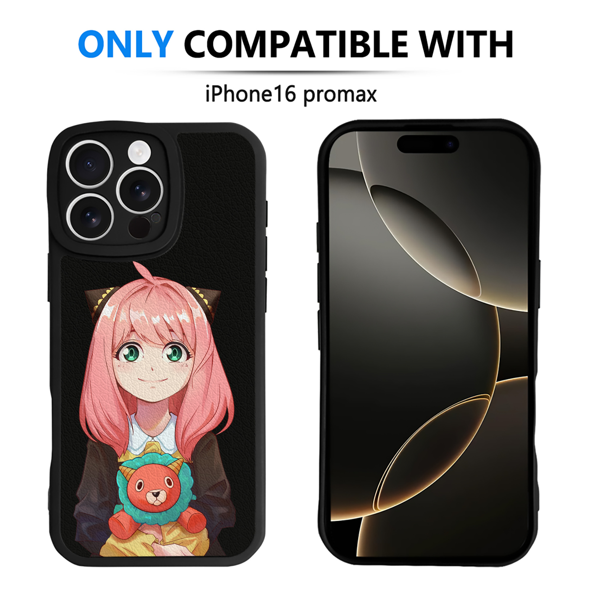 （画像用） SPY×FAMILY间谍家家酒 【iPhone 16シリーズ対応】シリコンスマホケース（レザー調） 材質：シリコン